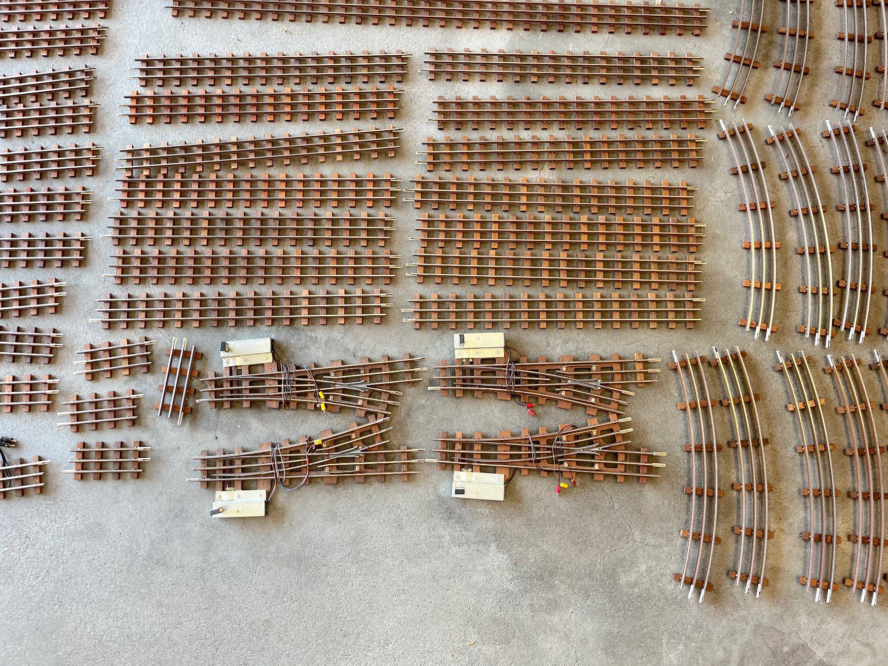 Modelleisenbahnen: KEISER Weichen und Schienen Spur 0 – Gebraucht aus Bleiken von hbw45 2