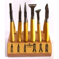 Assortiment Bergeon n°6283 de 6 pinces d'occasion sur socle