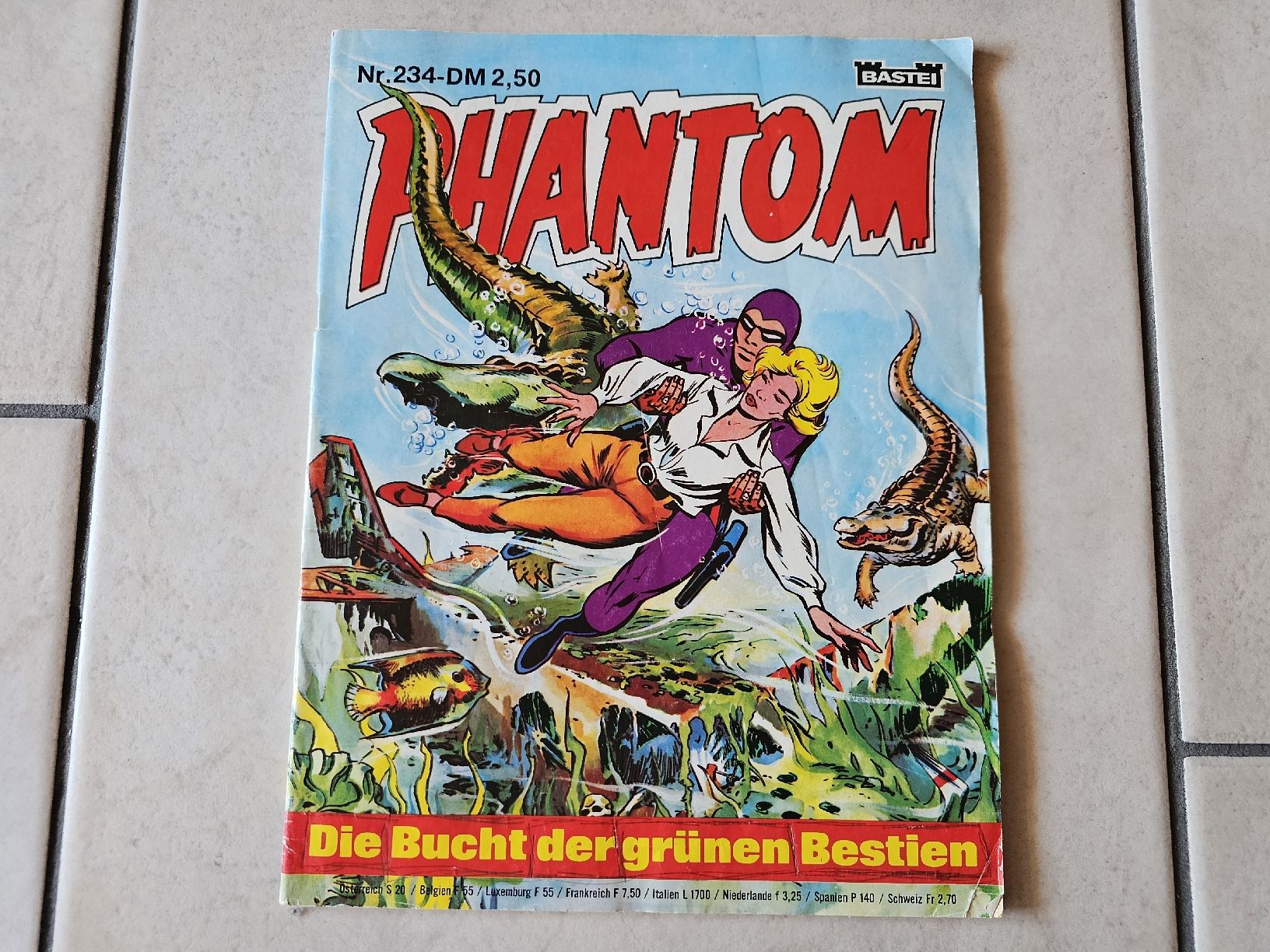 Fumetti: Phantom  -  Die Bucht der grünen Bestien – Usato da Schneisingen venduto da backstore24