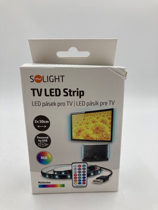 Ghirlande e barre luminose: SOLIGHT | TV und PC LED-Streifen | 2x 50cm – Nuovo (secondo la descrizione) da Wittenbach venduto da Restwert_St-Gallen