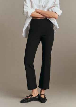 Sézane Hose Ciara schwarz Gr. 36