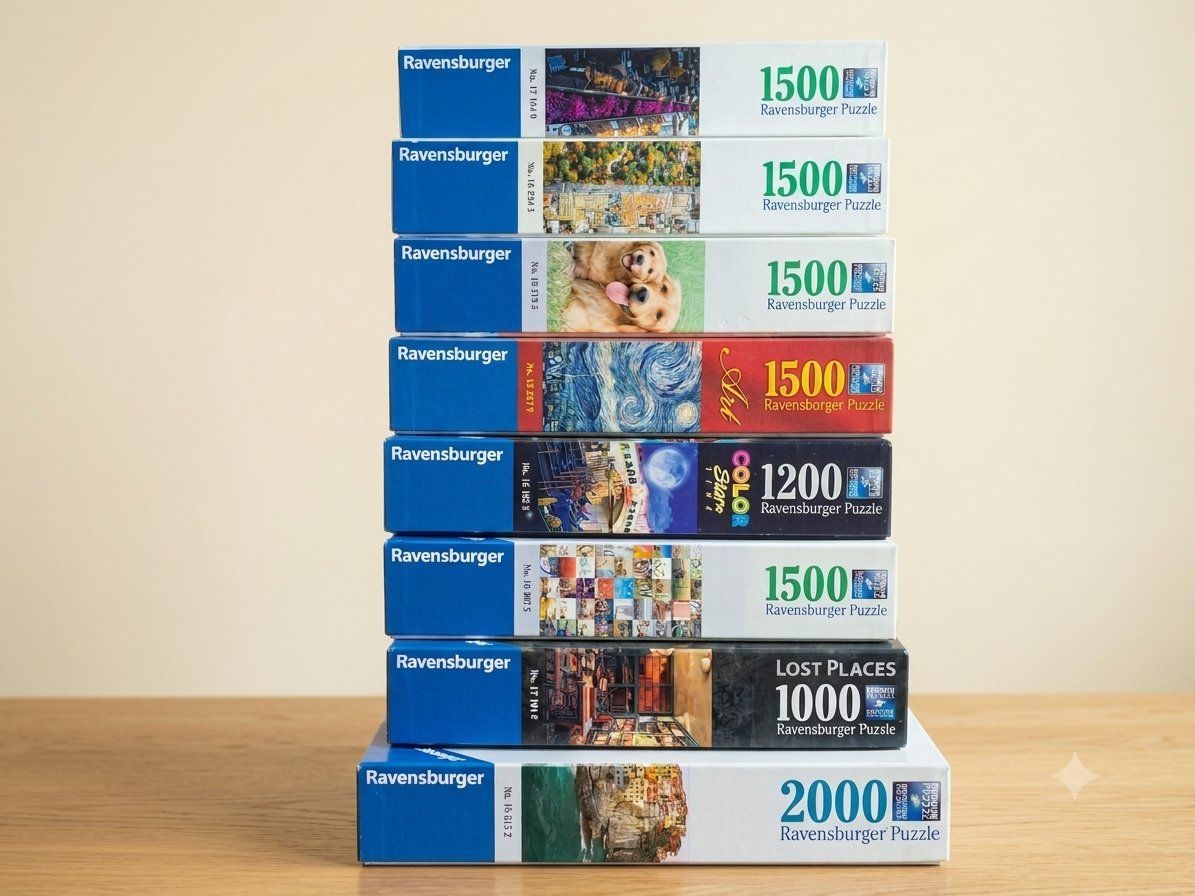 Ravensburger Puzzles: Puzzle Ravensburger, lot de 8, de 1000 à 2000 pièces – D'occasion à Bex par Dani-Dany