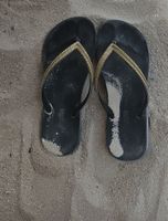 Flip Flops Schwarz / Gold