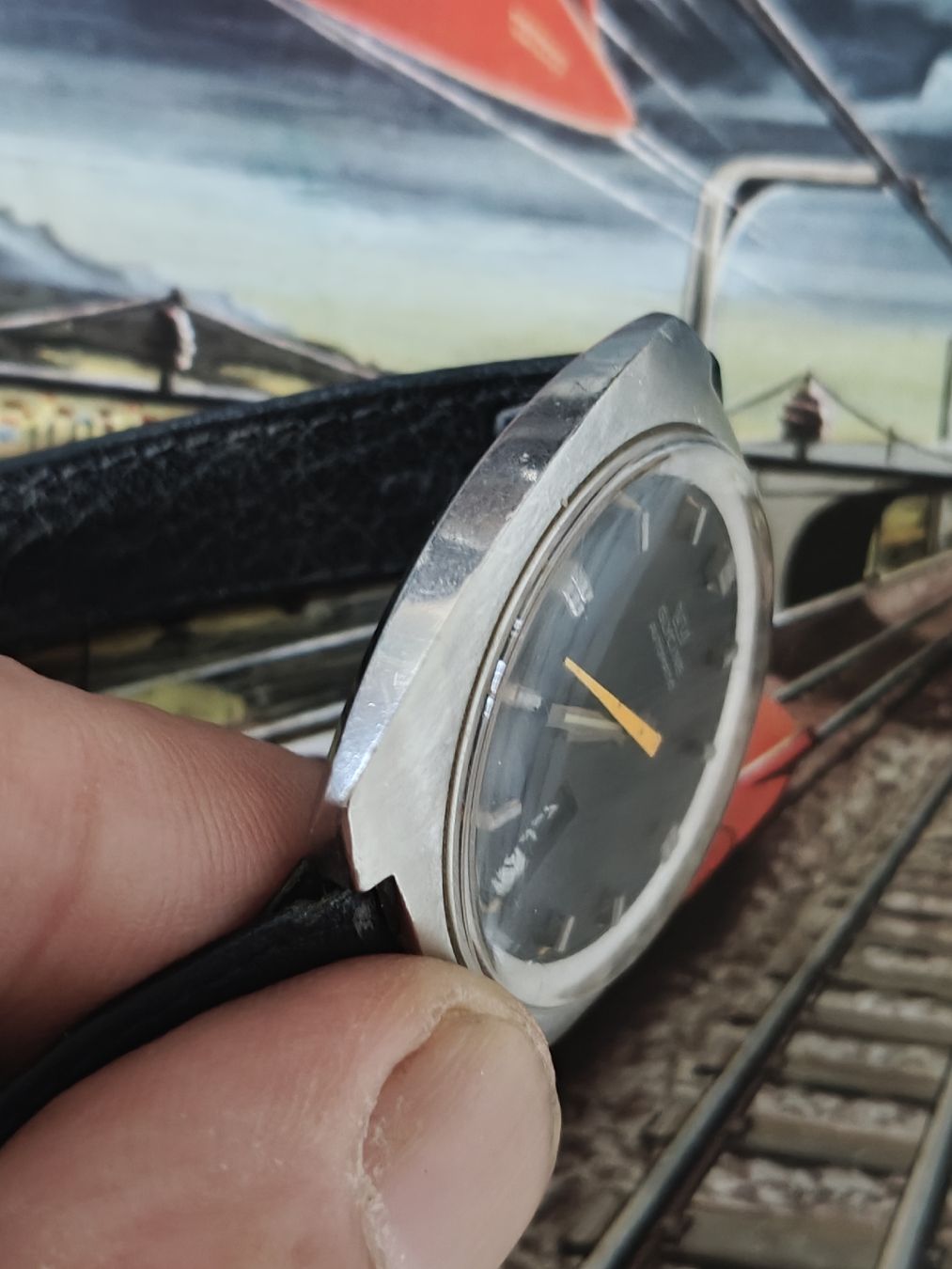 Glycine Orologi: Glycine Compressor Automatic Day Date Vintage 38mm – Usato da Bern venduto da Churchfield 4