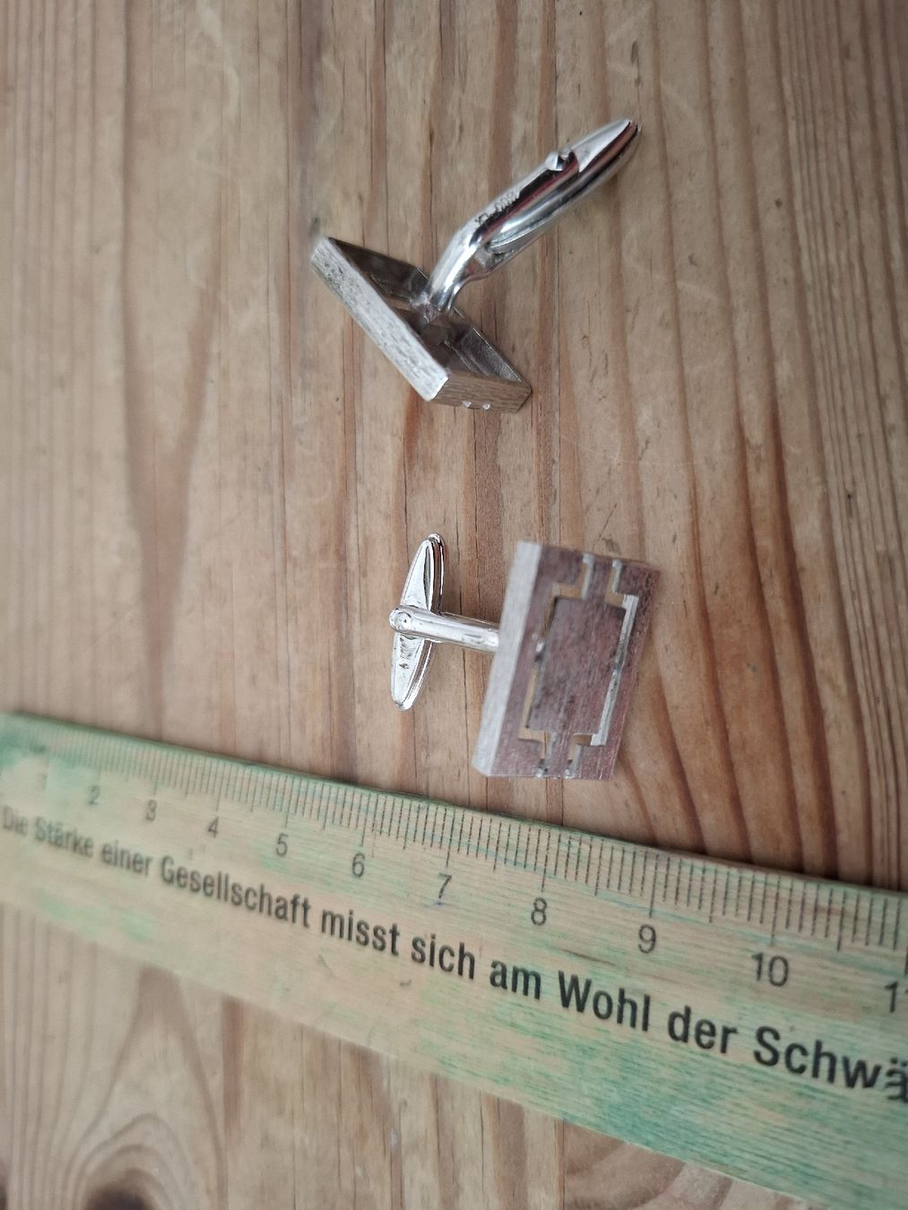 Gemelli: Manschettenknöpfe 70er – Usato da Winterthur venduto da Simime