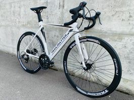 28 Zoll 700C Rennvelo Shimano Parts 14-Gang WEISS NEU