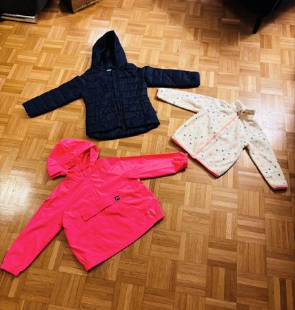 Mädchen Jacken Set, Grösse 110-116, super für den Herbst