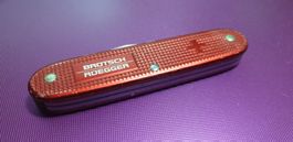 Electrician Brutsch OldCross Rot Victorinox Messer Alox