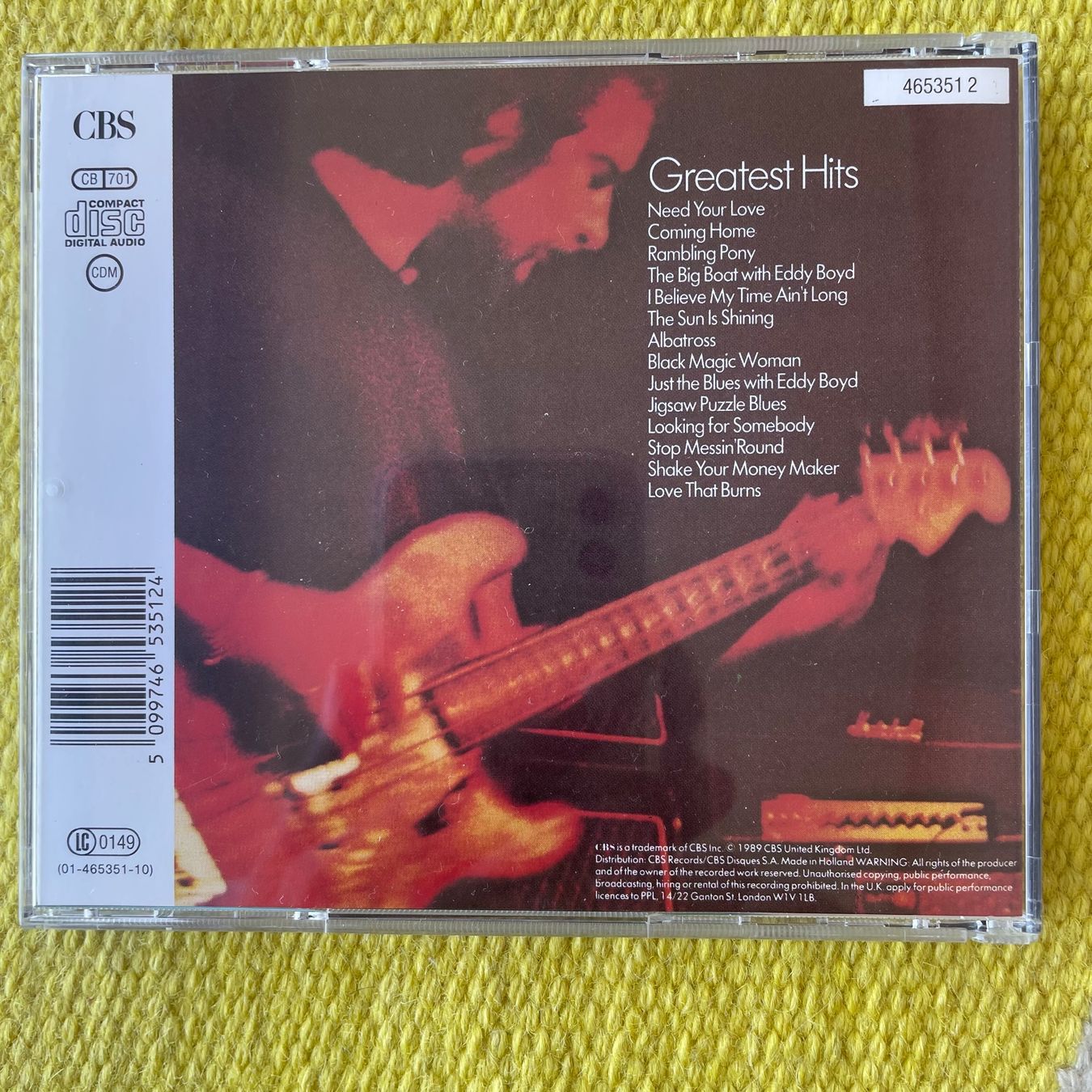 CDs: FLEETWOOD MAC-GREATEST HITS – D'occasion à Rorschacherberg par CD-Roli 1