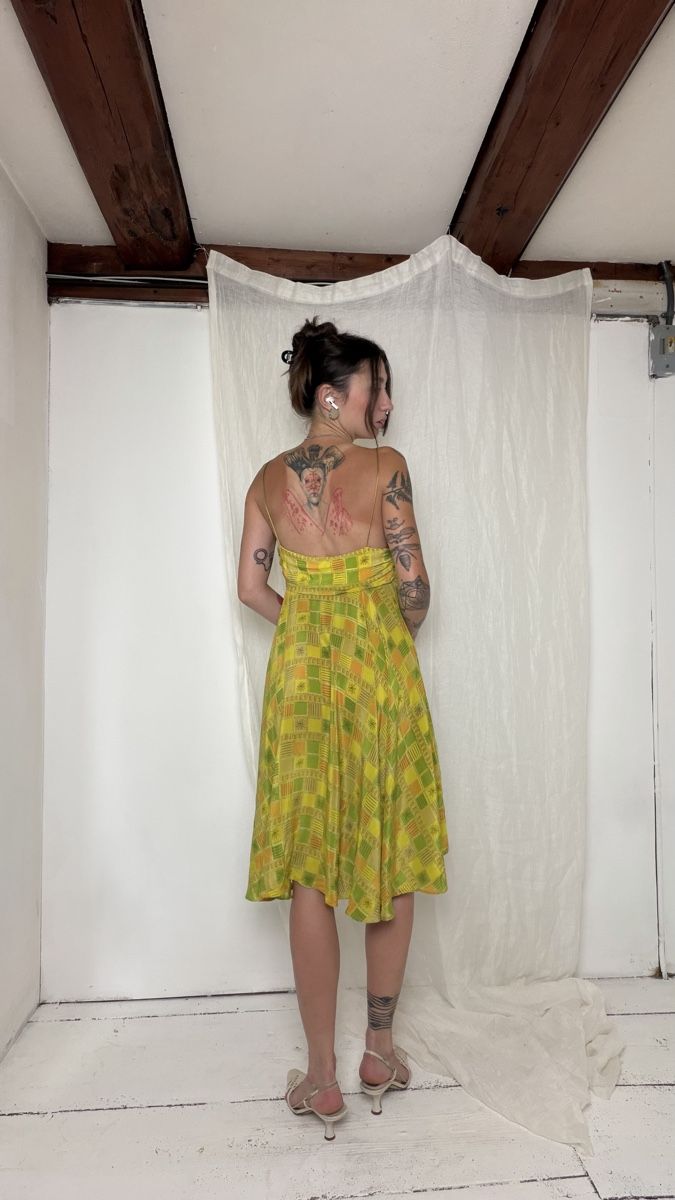Robes: Wayne Cooper Dress 100% Silk – D'occasion à Knonau par Grapesvintage 5