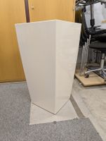 Kunstoffvase weiss stabil 