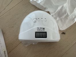 UV LED Nagellampe SUN 1S weiss neuwertiger Zustand