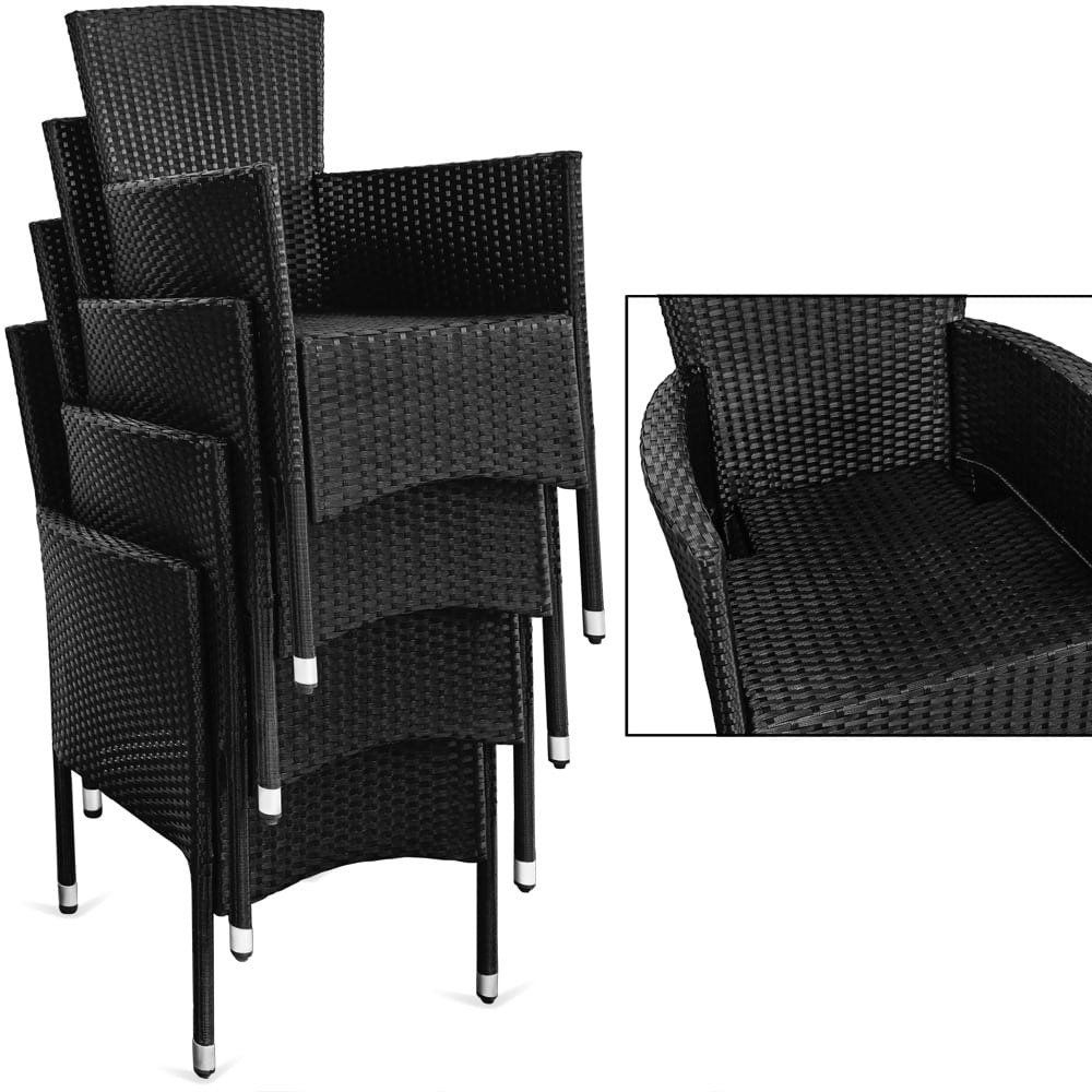 Set de table et chaises: Polyrattan Sitzgruppe 5 teilig – Neuf avec emballage d'origine à Winterthur par aredo 5