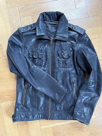 Lederjacke Superdry 'Ryan' - Grösse M
