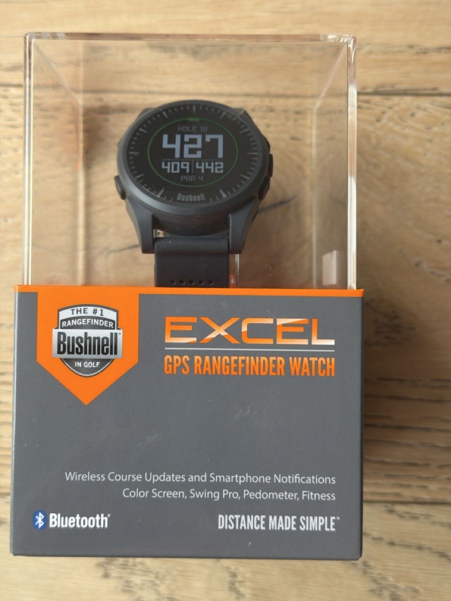 Smartwatch: Bushnell Excel GPS Rangefinder Watch – Neu und originalverpackt aus Lens von remy021