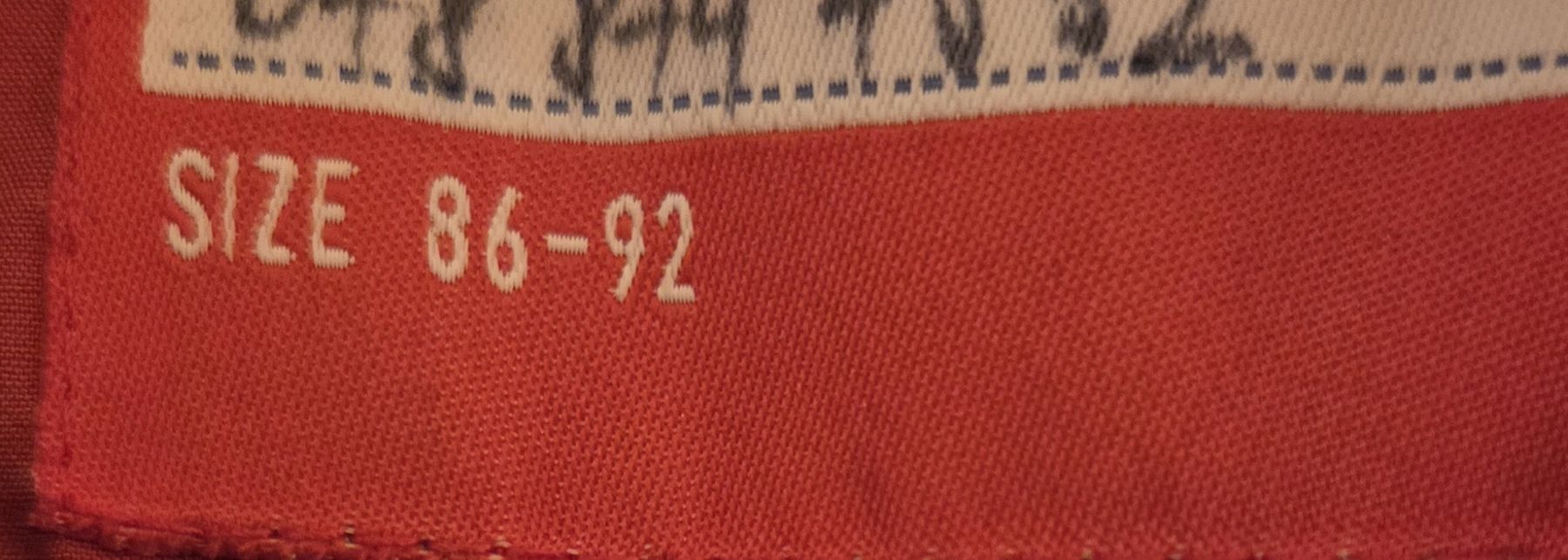 Completi: Tchibo Overall Softshell Einteiler rot Grösse 86-92 – Usato da Winterthur venduto da NeM 1