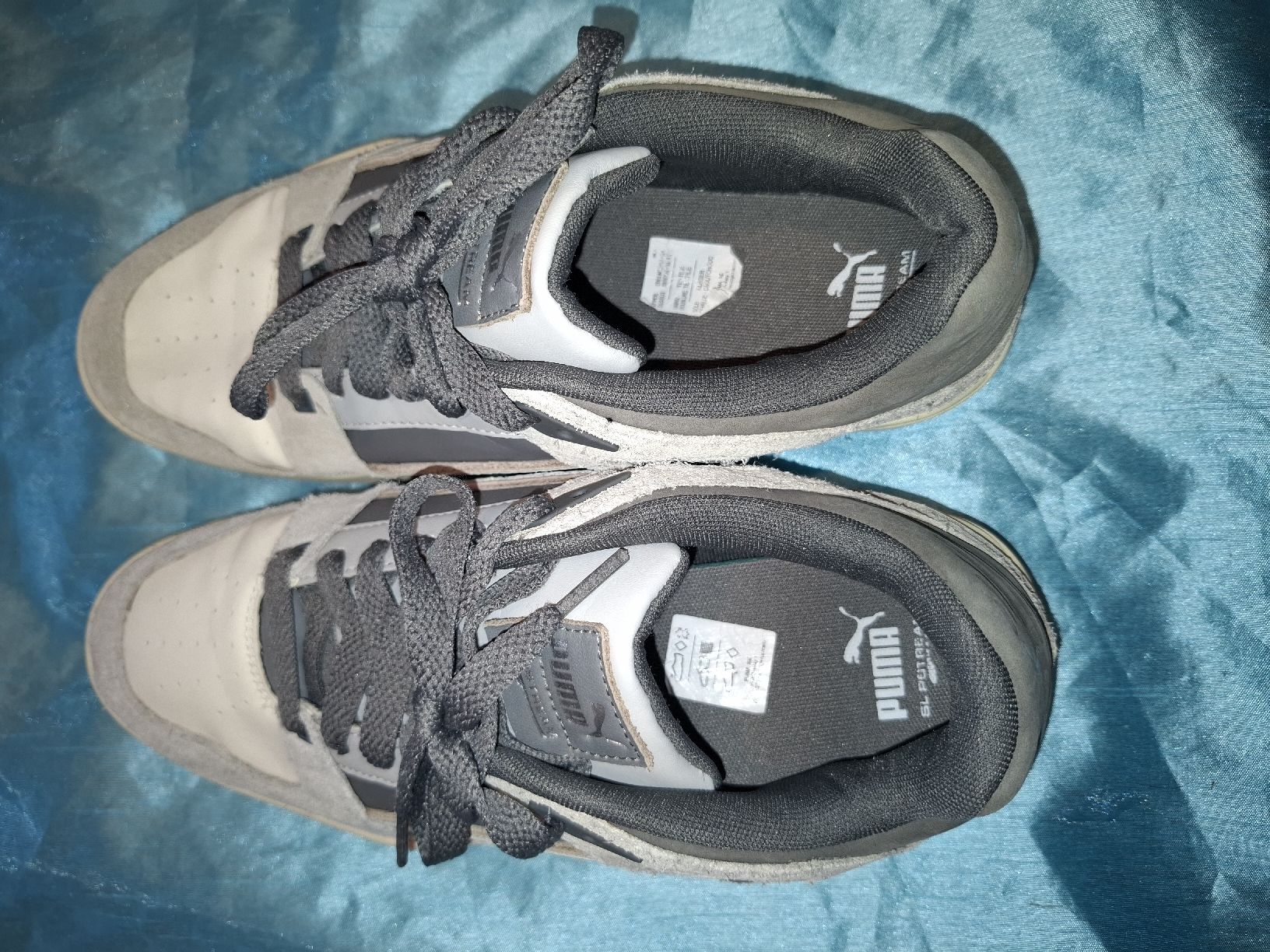 Puma Scarpe da uomo: Baskets Puma Slipstream Suede/Leather Grises & Beiges - 44 – Usato da Le Locle venduto da QUALI-PRIX