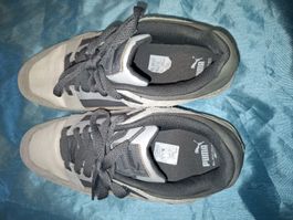 Baskets Puma Slipstream Suede/Leather Grises & Beiges - 44