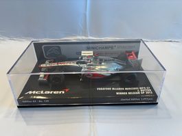 1:43 Minichamps McLaren MP4-27 Button Winner Belgian GP 2012
