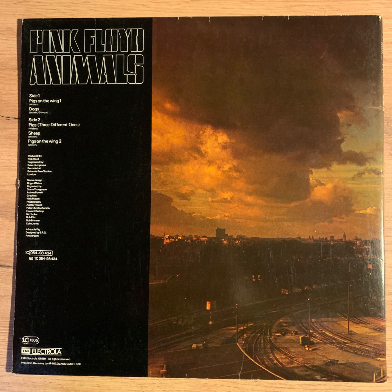 Dischi in vinile: PINK FLOYD - ANIMALS...RE GER...VG++/VG+ – Usato da Gals venduto da Diskopat 1