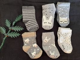 Baby Socks Bundle, Size 15-16, Cute Design