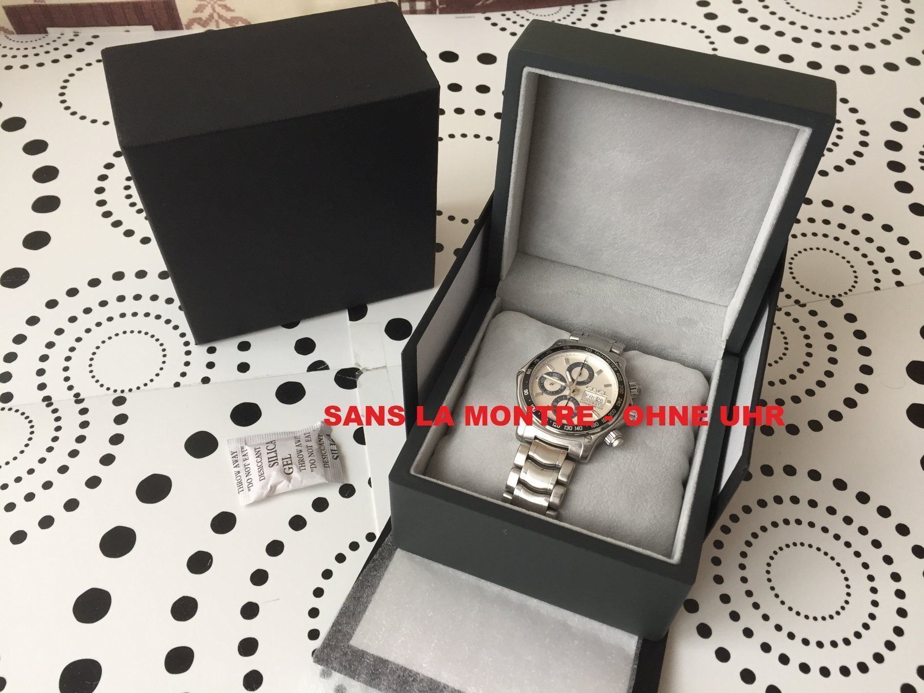Scatole porta orologi: UHRENBOX ECRIN WATCH CASE NEUTRAL - TOP QUALITY - NEW !!! – Nuovo e nell'imballaggio originale da Epalinges venduto da watchforyou 6
