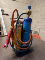 Rothenberger Lötset mit Gasflaschen gut erhalten