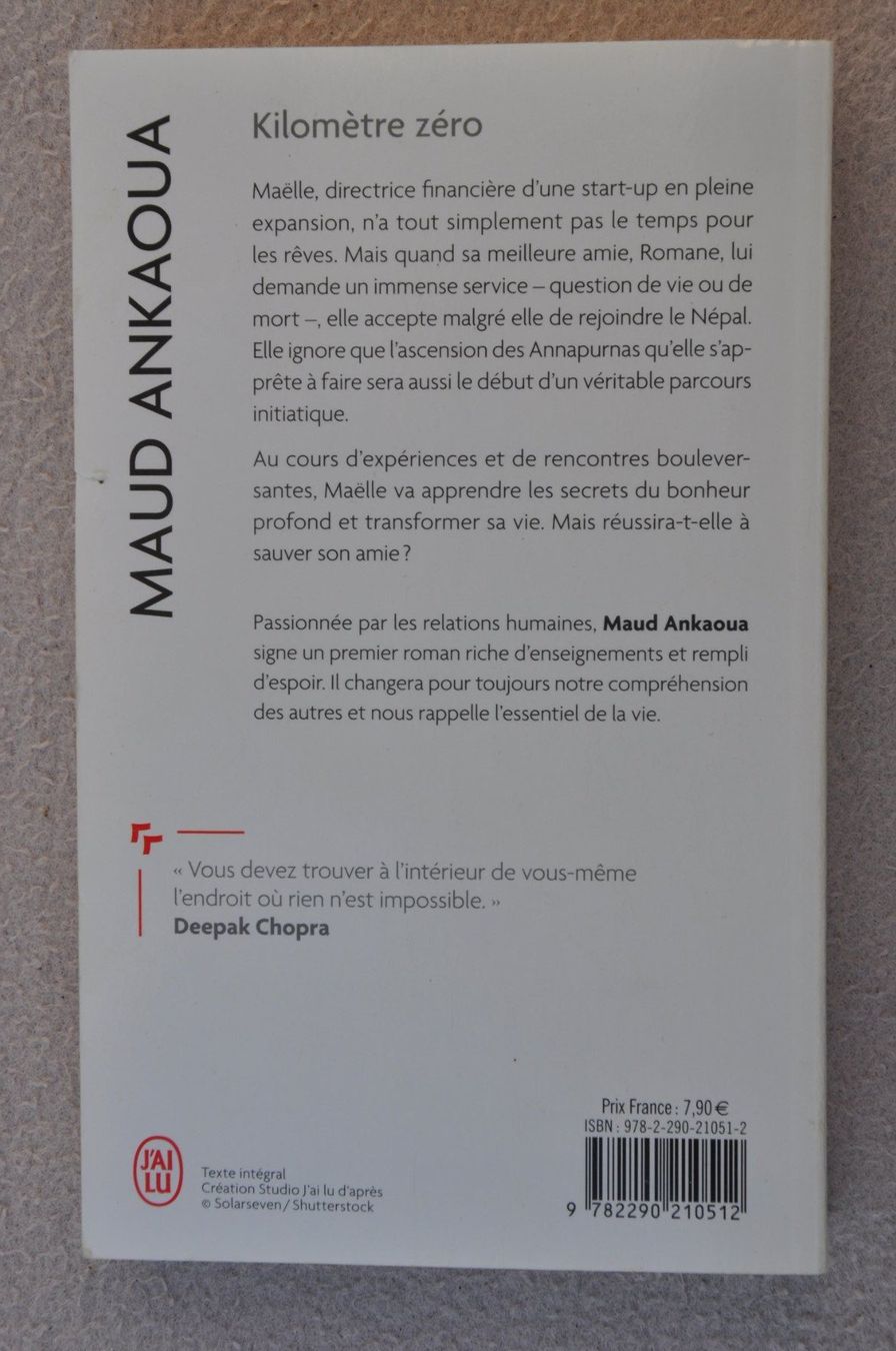 Libri: Kilomètre zéro - Maud Anouka – Usato da Fully venduto da Minouchka 1