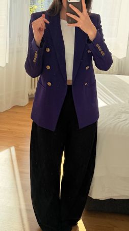 Purple Zara Jacket XS