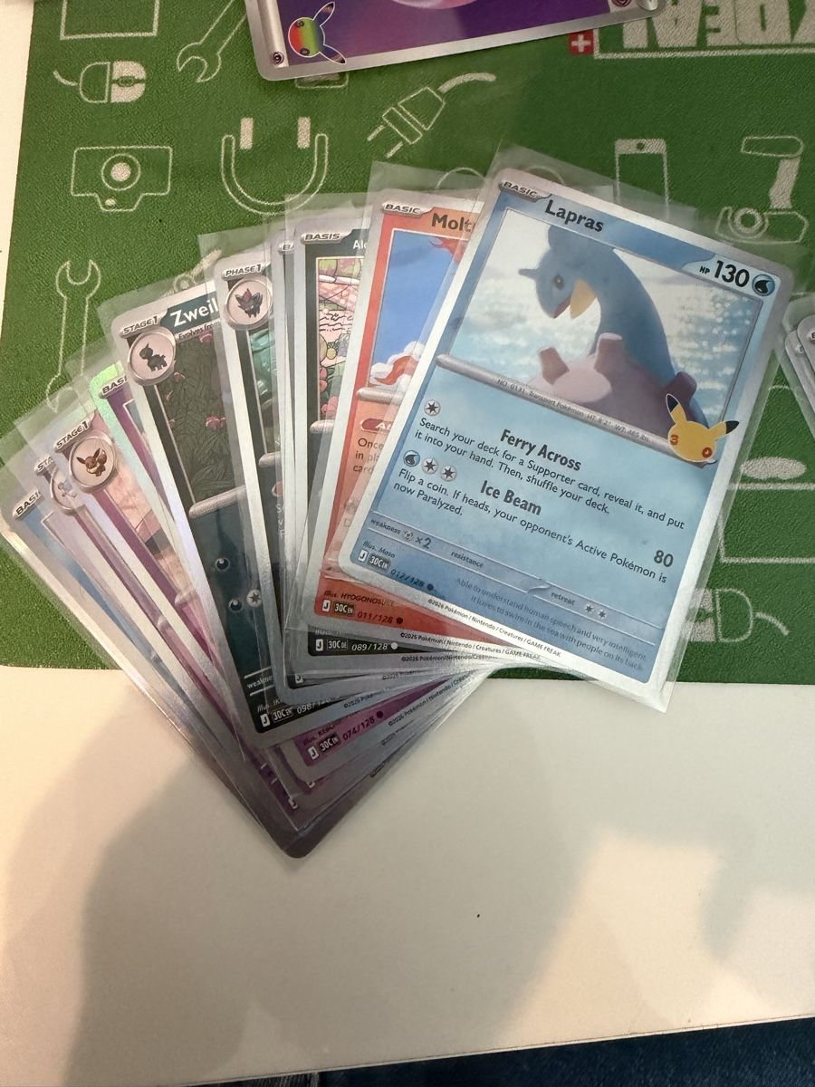 Pokémon Sammelbilder & Trading cards: 30th Anniversary Gemischt EN/DE – Gebraucht aus Lenzburg von cream_scream 1