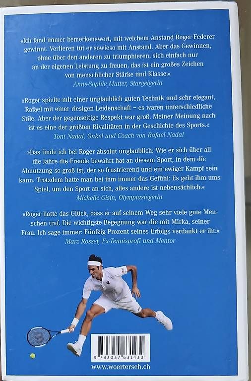 Libri: Buch über Roger Federer – Usato da Rothenburg venduto da KeHi12189 1
