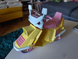 Scooter Barbie Mattel 1989 jaune rose état occasion