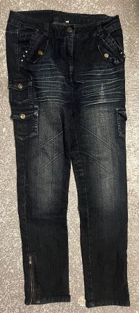 Mädchen  Kinderhose schwarz, Gr. 152