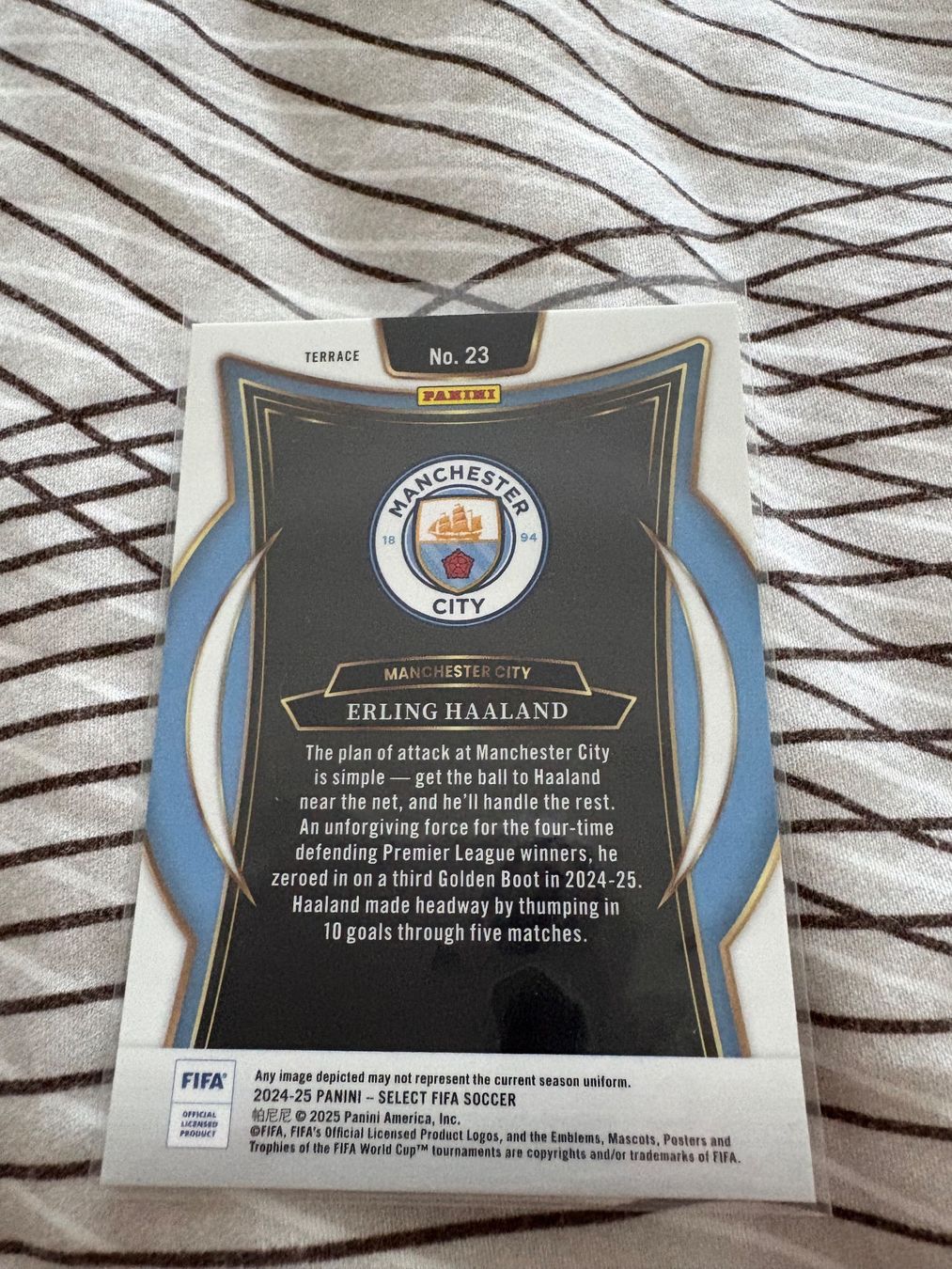 Panini Cartes à collectionner: Erling Haaland Panini Select 24/25 – D'occasion à Obfelden par thehunter29 1