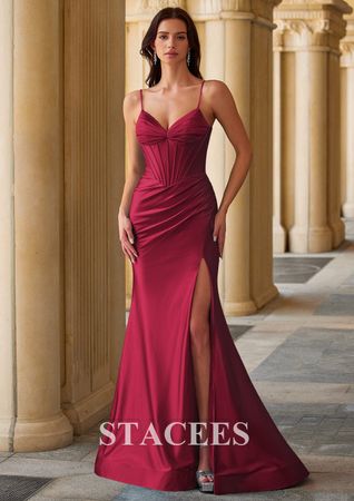 Robe de gala Stacees - Galakleid bordeaux 38