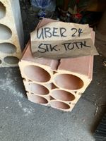 Weinlagersteine, aus Ton, total 24 Stück