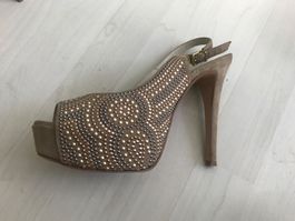 High heels Sling-Pumps, Gr. 37 von Walder Shoes