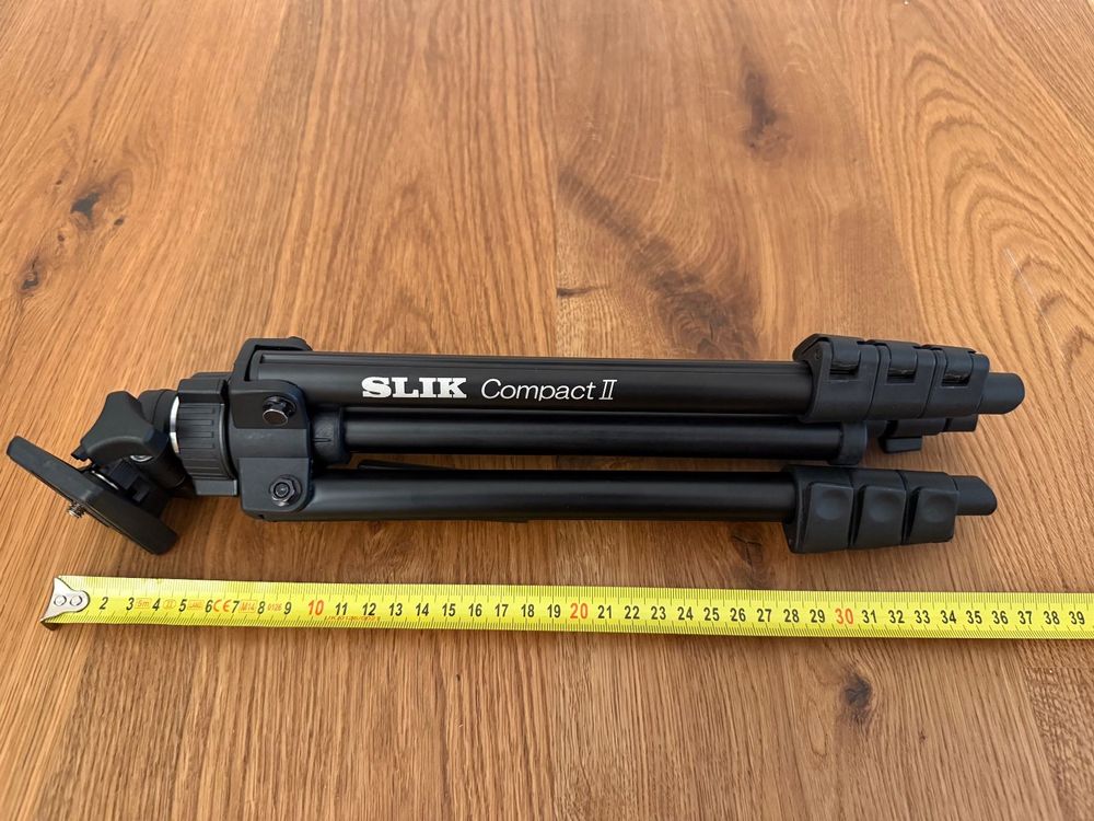 Treppiedi & Teste: SLIK Compact II Kamerastativ – Usato da Gelfingen venduto da patango 2