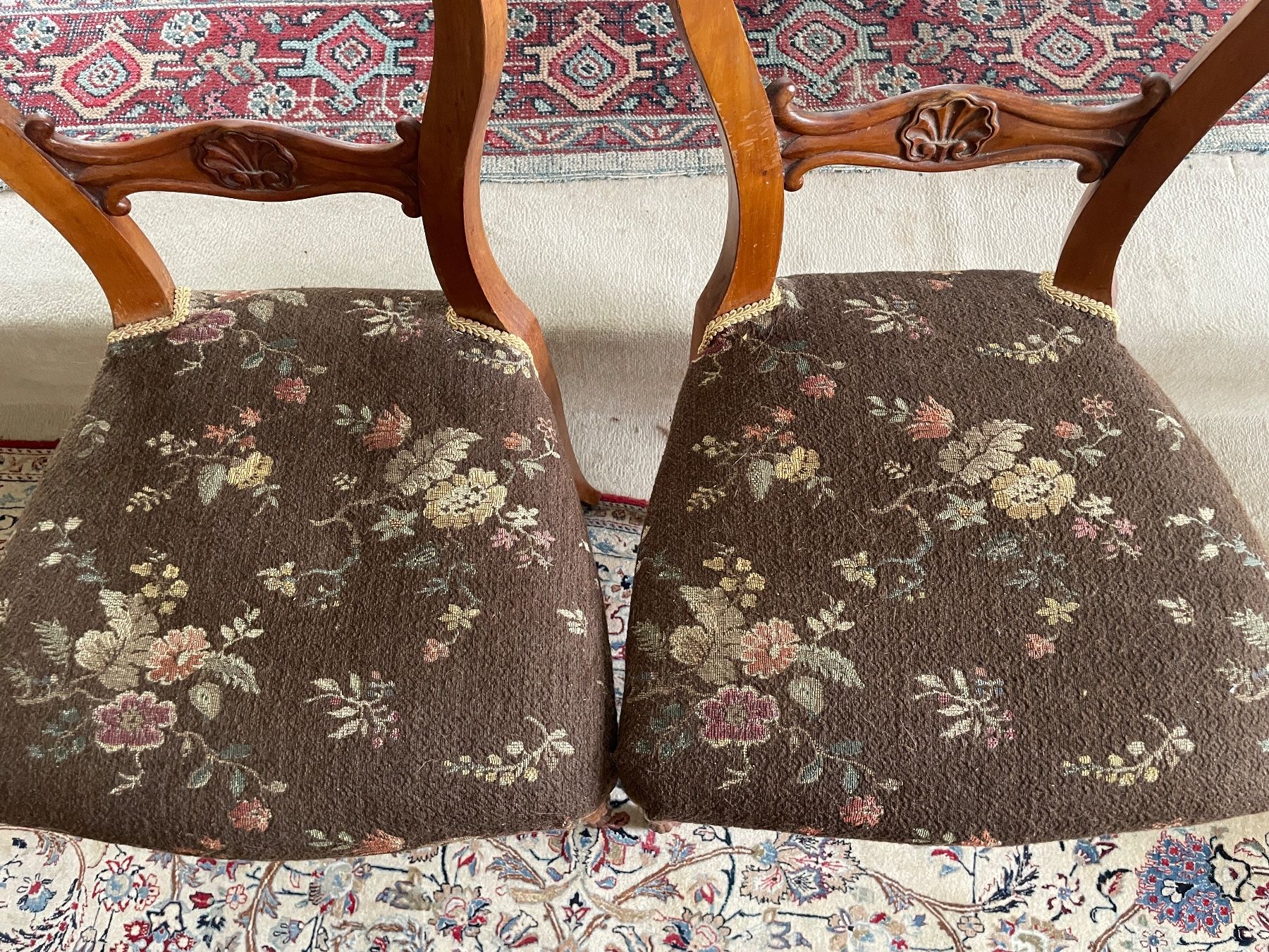 Chaises: 2 Antike Stühle Biedermeier – D'occasion à Volketswil par rubin74 2