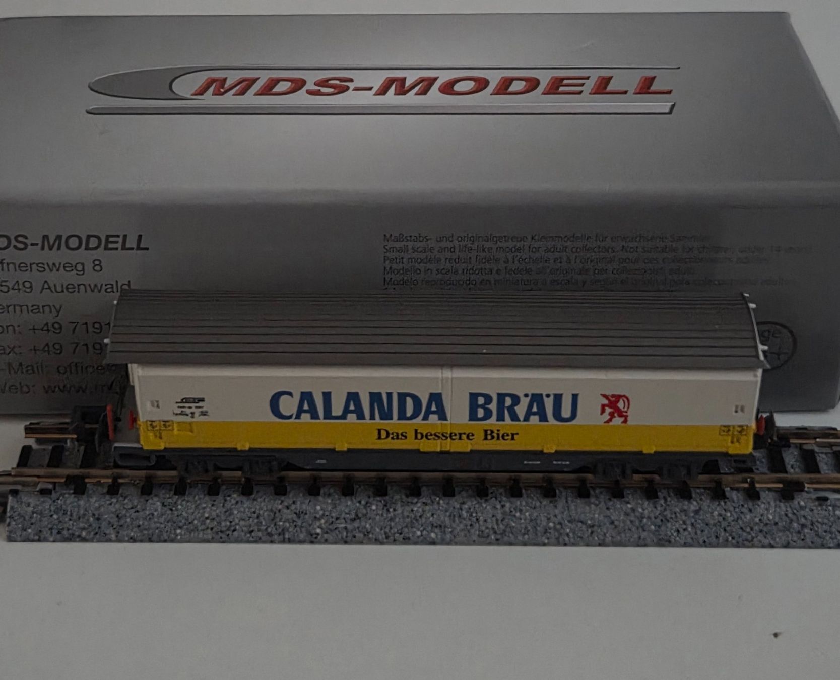 Trains électriques: RhB-Güterwagen MDS N – Neuf avec emballage d'origine à Rorbas par susinchen 1