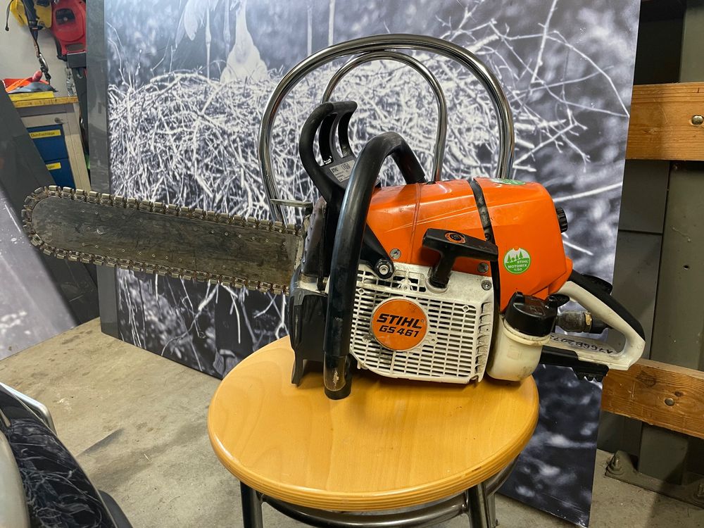 Stihl GS 461 Motorsäge Beton schneiden | Acheter sur Ricardo