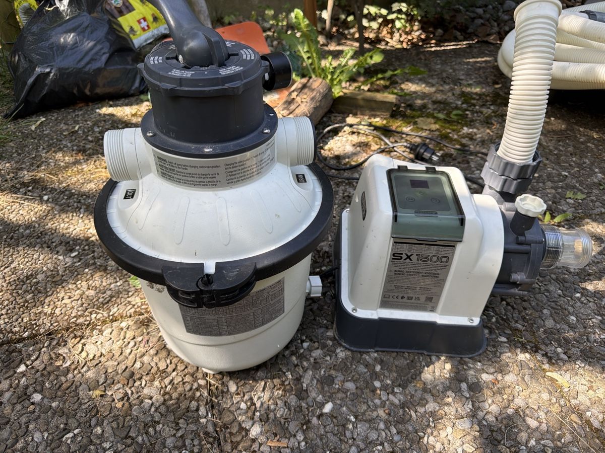 Intex Schwimmbad: Intex Sandfilterpumpe SX1500 – Gebraucht aus Rüfenacht BE von Dedi11 2