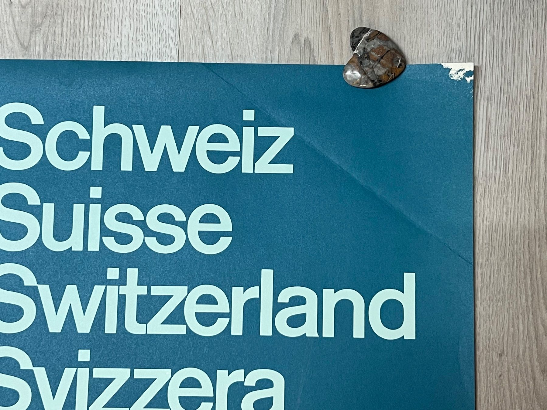 Foto & Immagini: Plakat Simmental der BLS Bern Lötschberg Simplon Bahn – Usato da Vaduz venduto da Unikate-Markt 6