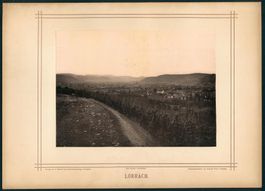 Fotografie Lörrach, Panorama vom Weinbe