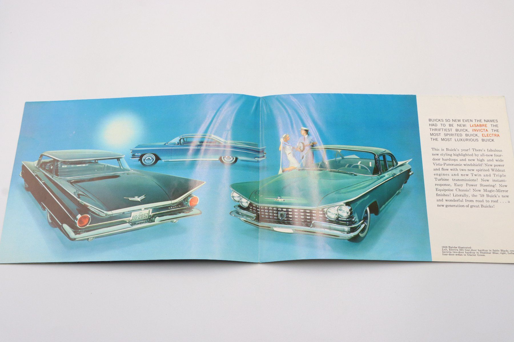 Buick Dokumente: Buick Modellprogramm 1959 Prospekt – Gebraucht aus Bühl b.Aarberg von Collectorpassions 2