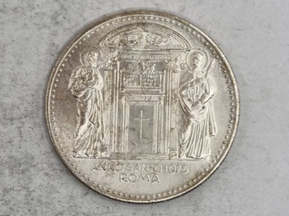Medaglie: Medaille Vatican Paul XI Versilbert – Nuovo e nell'imballaggio originale da Bure venduto da chap981