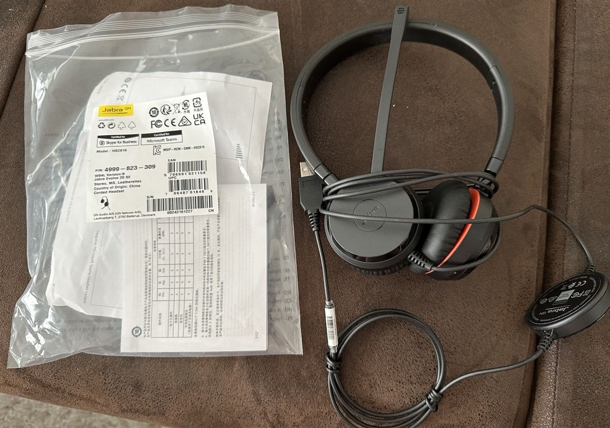 Jabra Cuffie: Jabra Elvolve Headset – Nuovo e nell'imballaggio originale da Luzern venduto da CocoLoco82 1