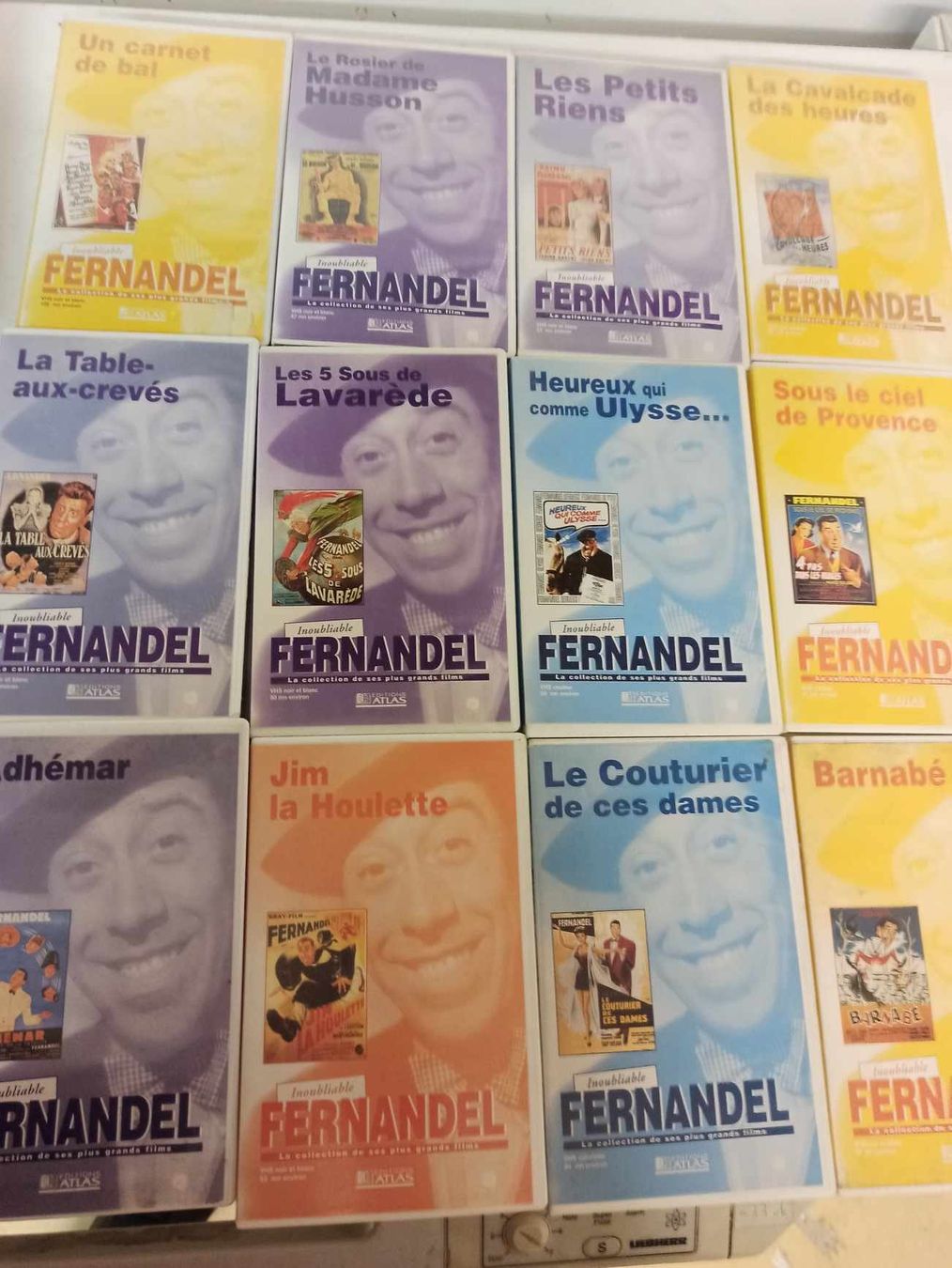 Tutti i VHS: 17 X VHS  Fernandel – Usato da La Chaux-de-Fonds venduto da Emmaus2300CDF 3