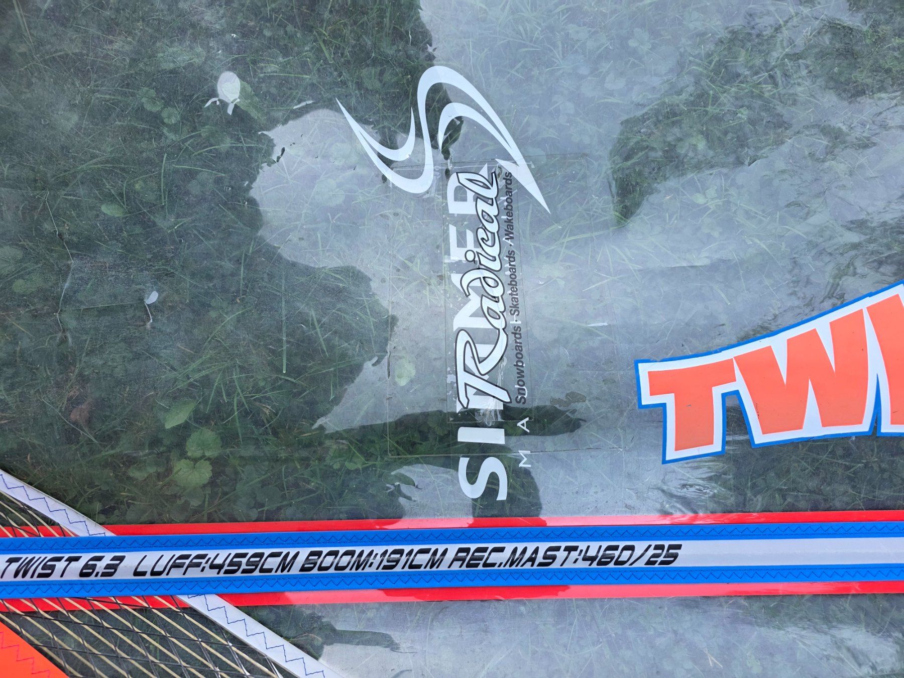 Surf: Windsurf-Komplettrigg Simmer Twist 6,3 – Usato da Buchs SG venduto da swisssurfer007 2