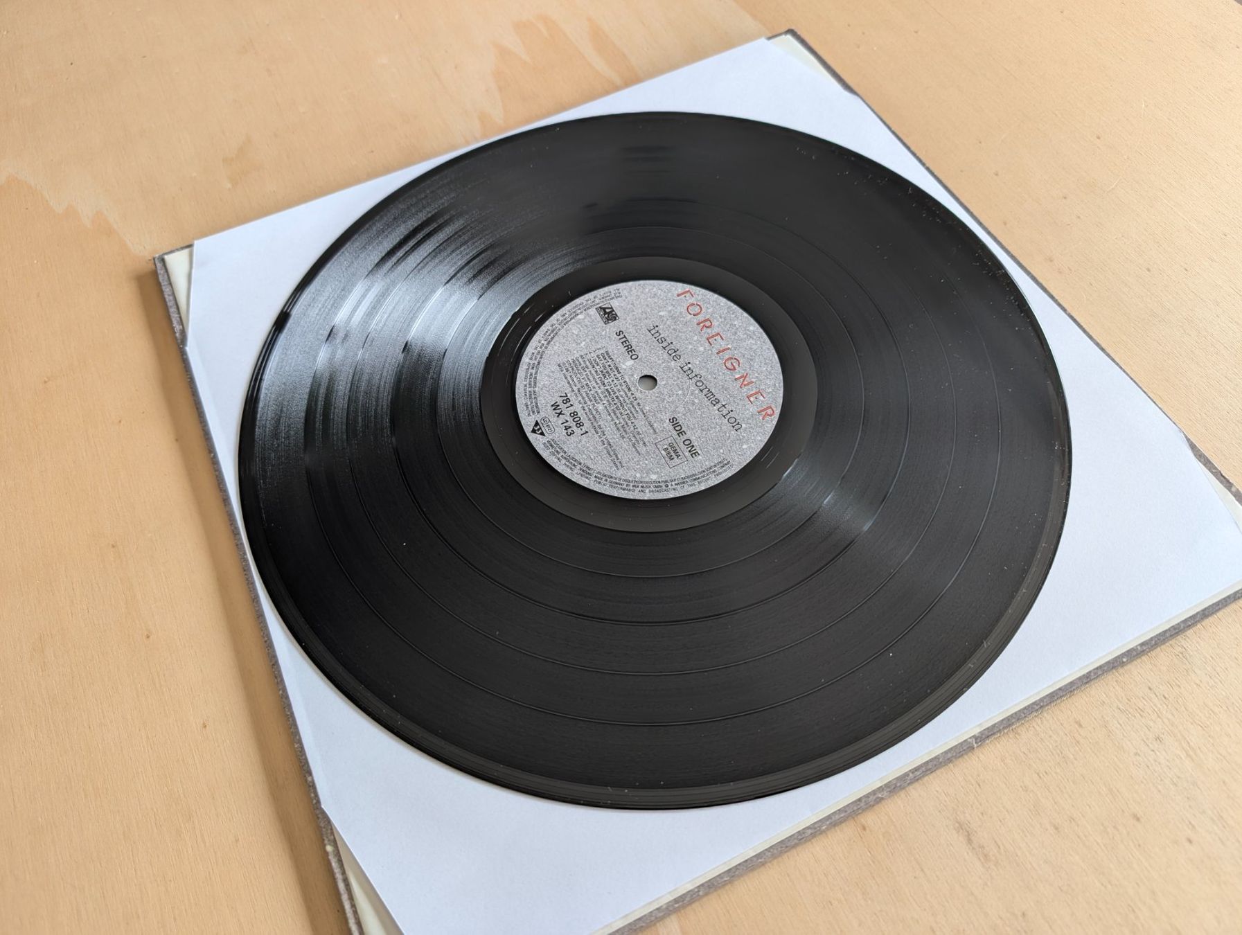 Dischi in vinile: Foreigner – Inside Information  UK&EU 87  OIS – Usato da Ebikon venduto da kisuM 6